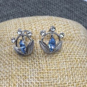 Van Dell Vintage Sterling Screw Back Earrings
